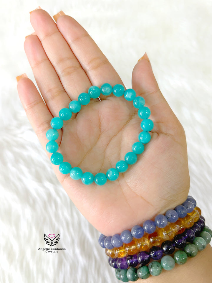 Amazonite Bracelet 8mm Aaa