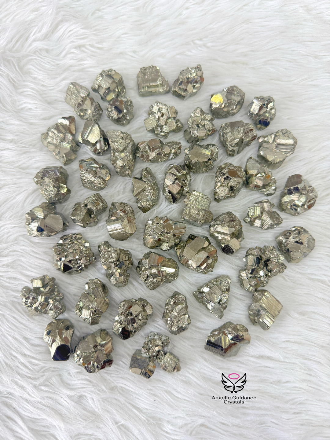 Pyrite Raw Cubic Cluster Small AAA
