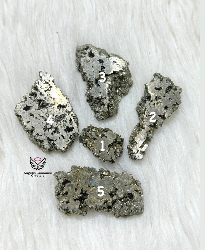 Pyrite Cluster Slab Small