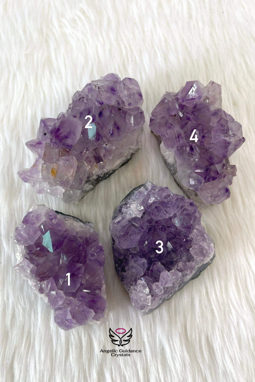 Amethyst Clusters AA Medium