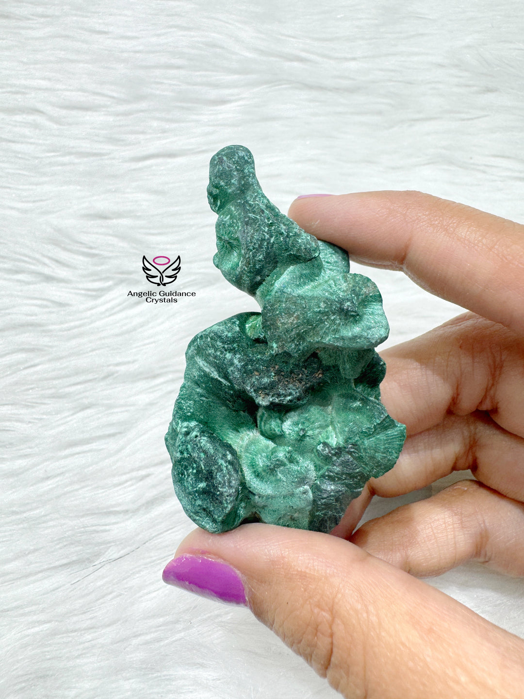 Malachite Velvet Cluster