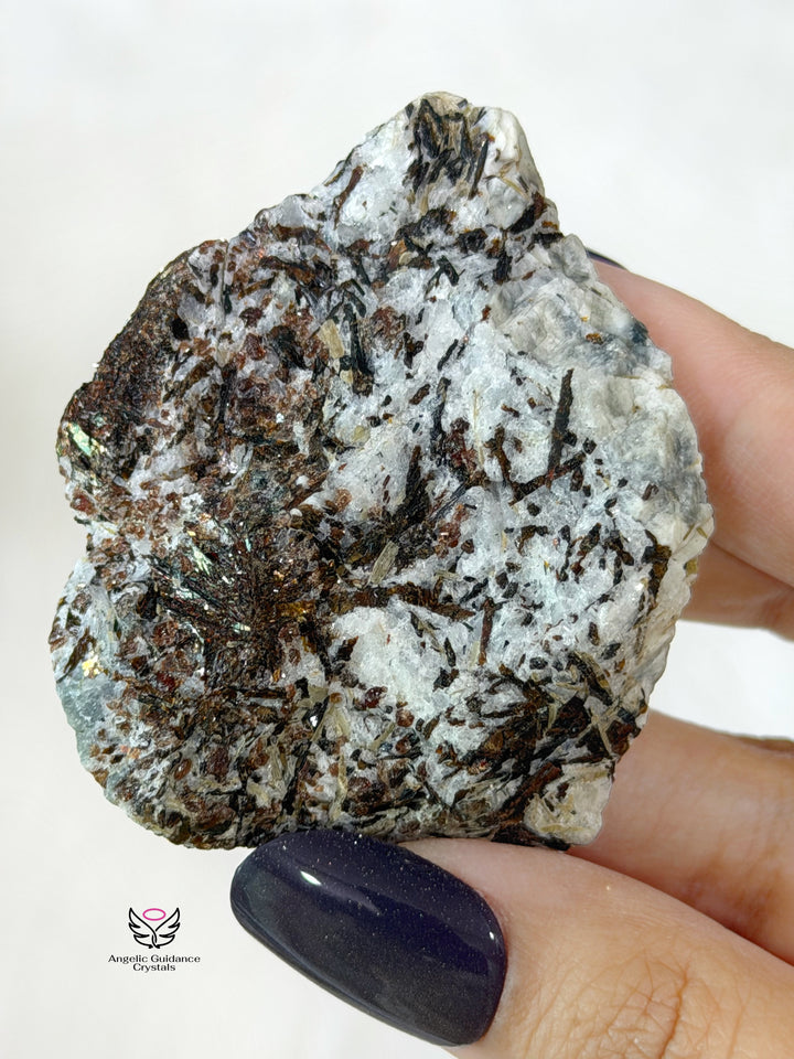 Astrophyllite Raw Stone For Transformation &amp; Growth
