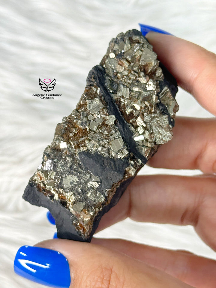 Shungite With Pyrite Rawstone Medium