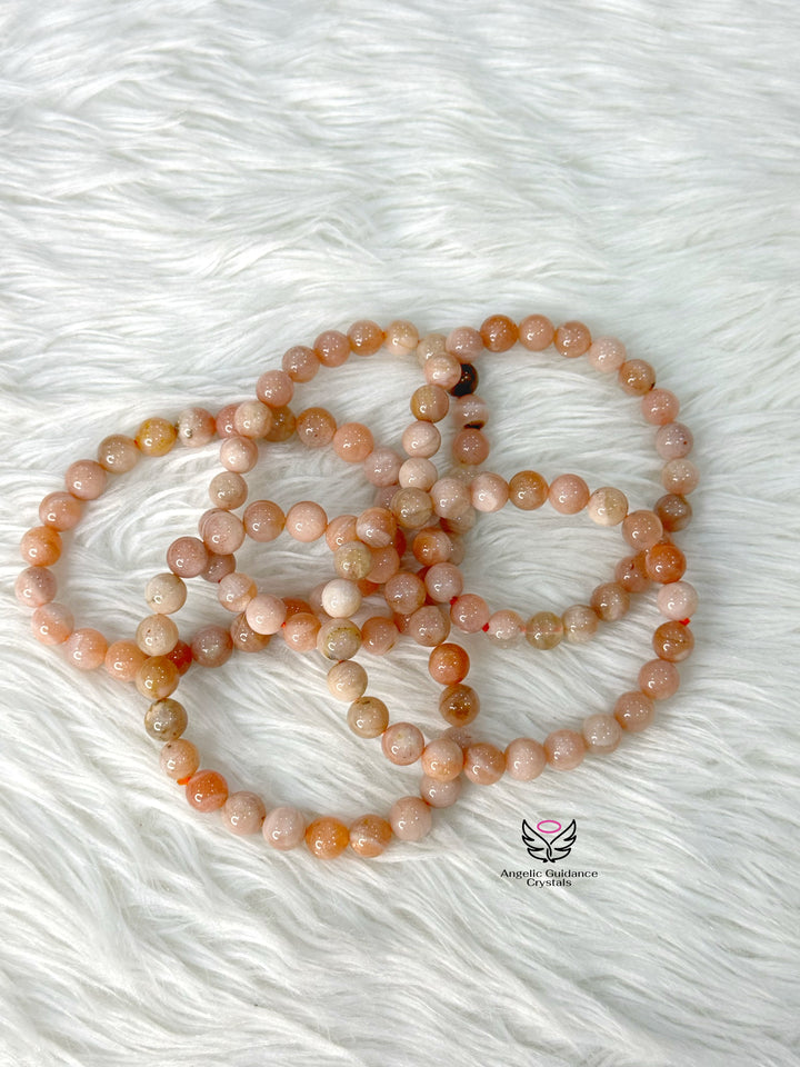 Sunstone Bracelet AA 8mm