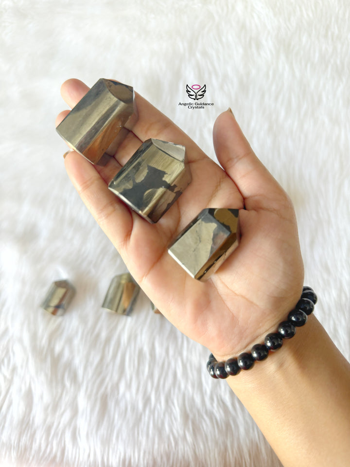 Pyrite Natural Small Tower