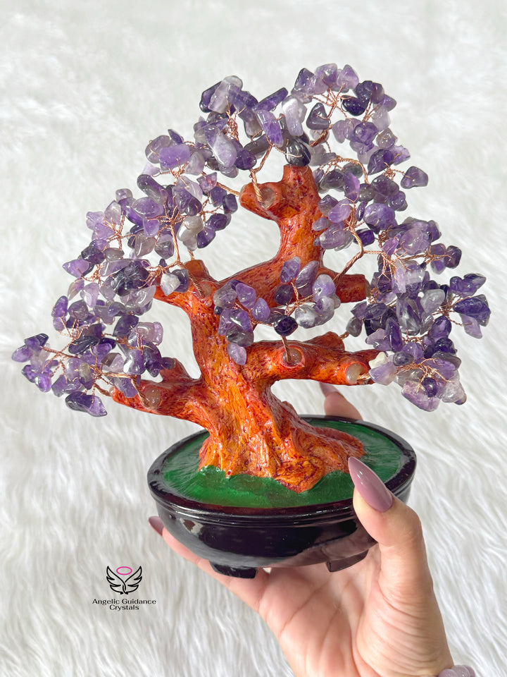 Amethyst Peace And Positivity Tree