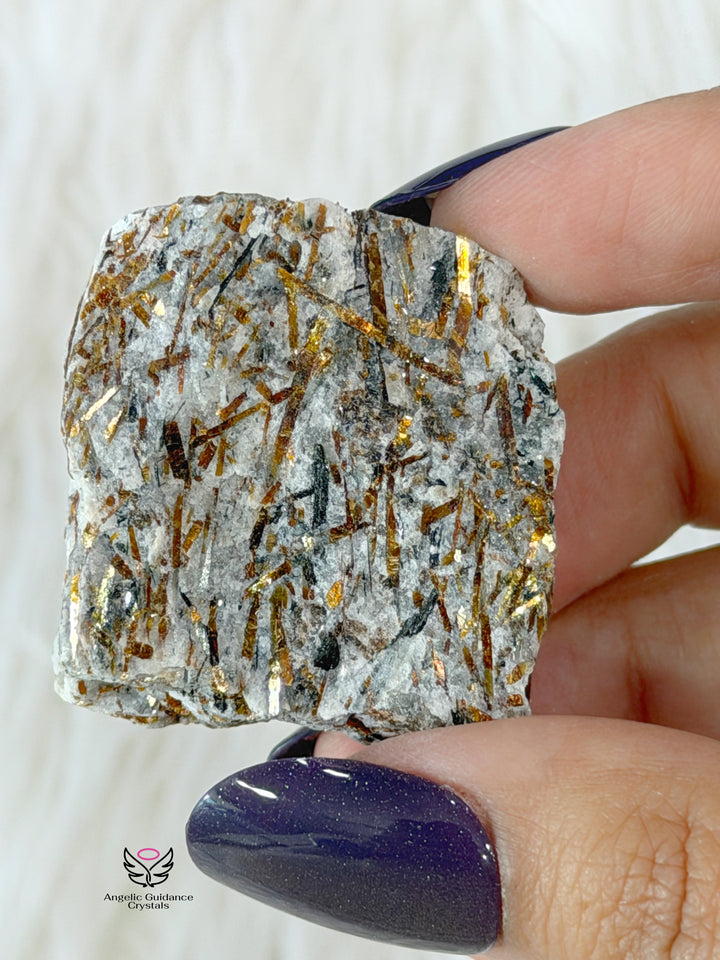 Astrophyllite Raw Stone For Transformation &amp; Growth Lot 1