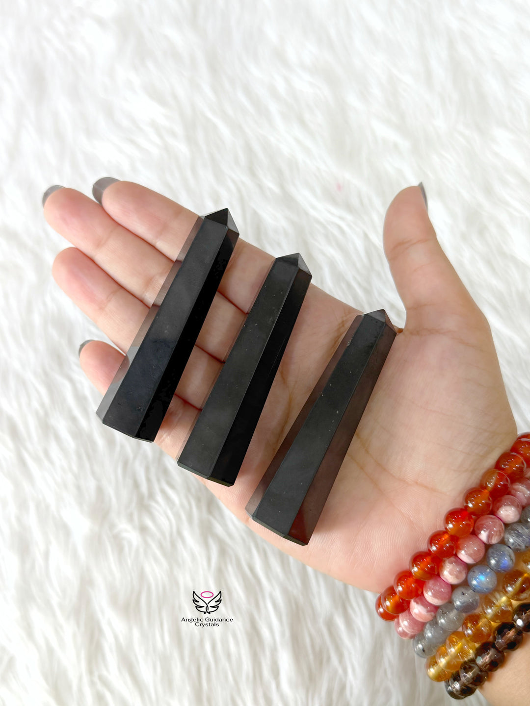 Black Tourmaline Tower Small