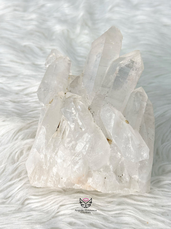 Clear Quartz Lemurian Cluster 3
