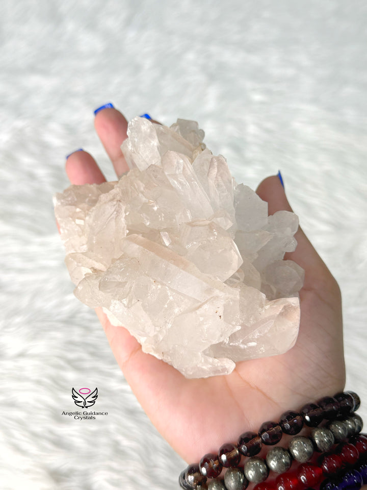 Clear Quartz Lemurian Cluster 6