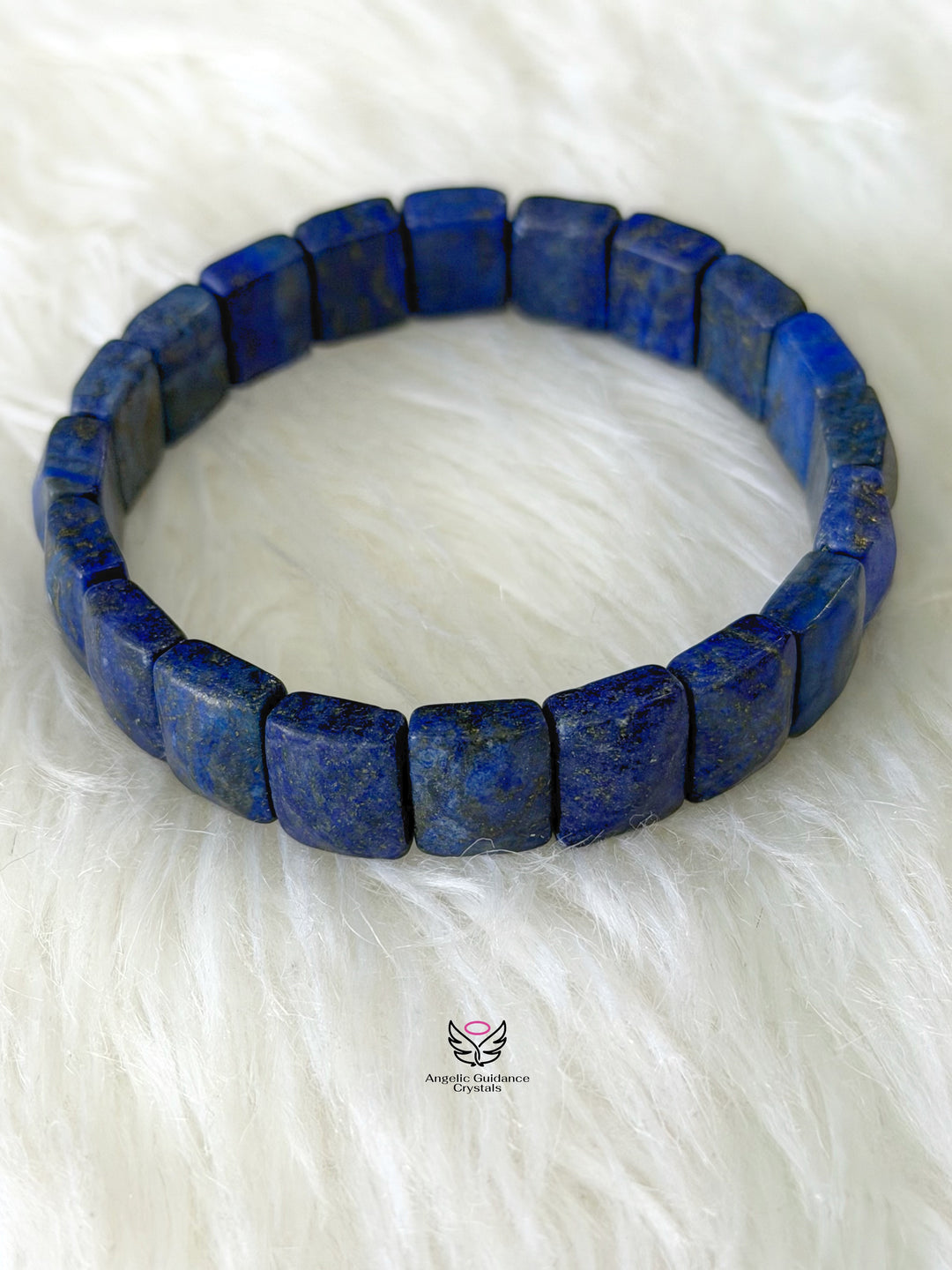 Lapis Lazuli Pyramid Bracelet
