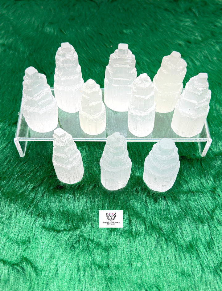 Selenite Iceberg Tower Small