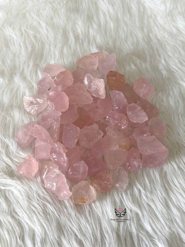 Rose Quartz Raw Stone XSmall