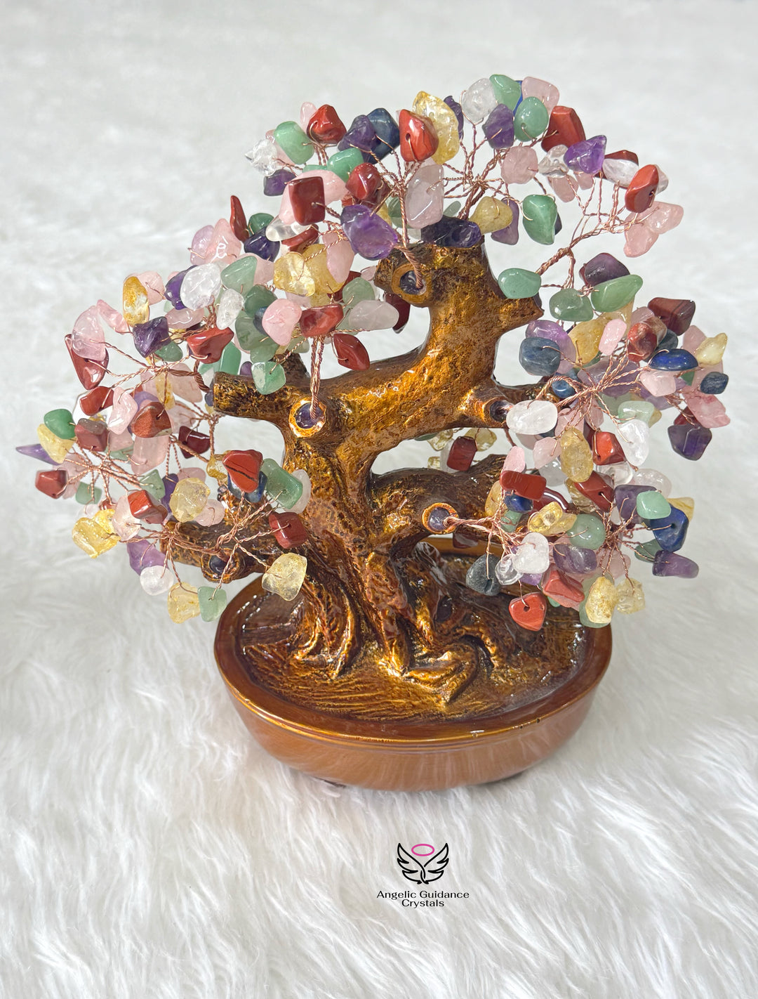 Seven Chakra Crystal Tree