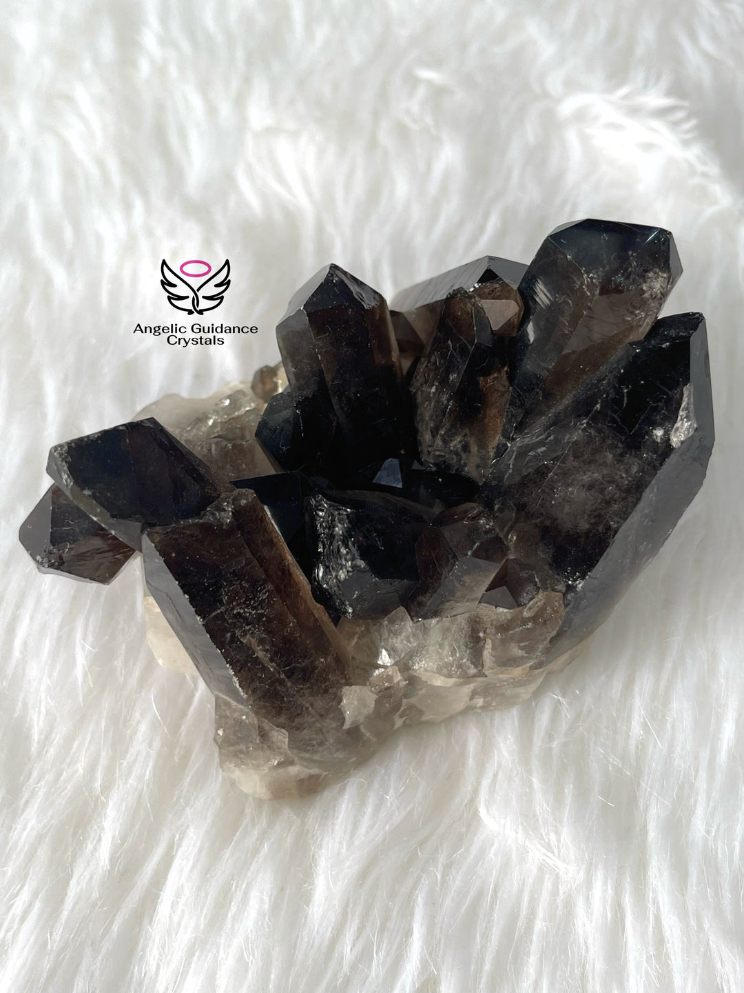 Smoky Quartz Cluster Large