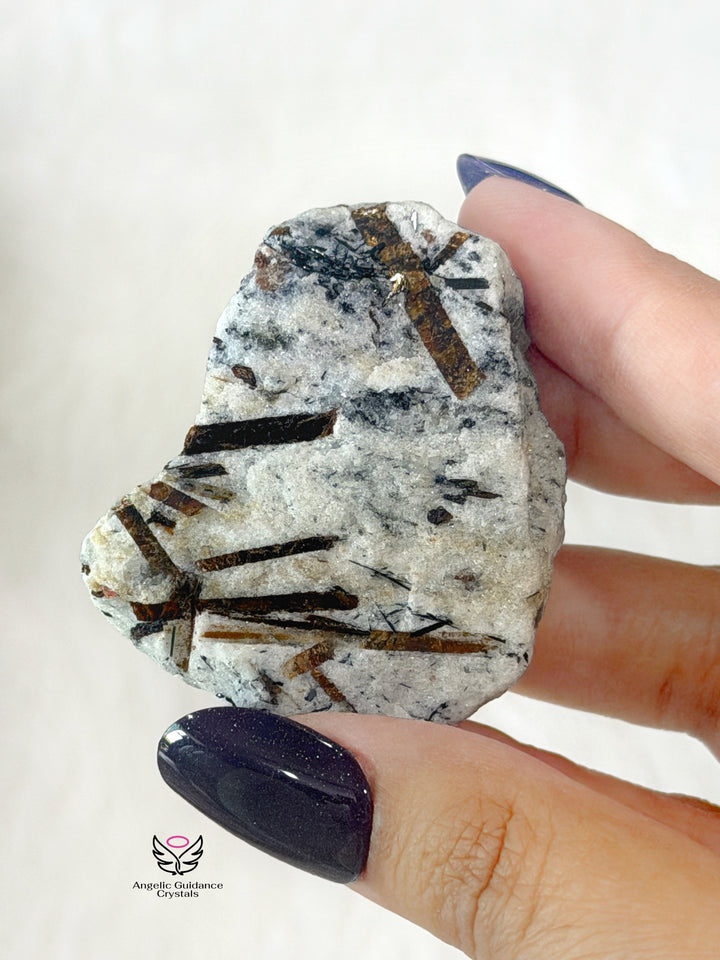Astrophyllite Raw Stone For Transformation &amp; Growth