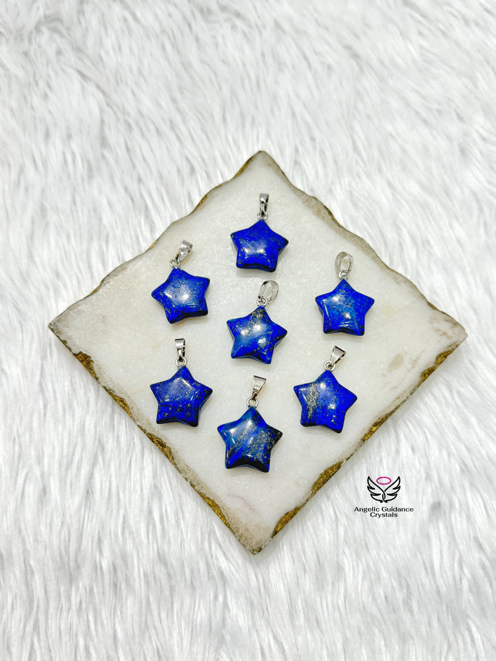 Lapis Lazuli Star Pendant