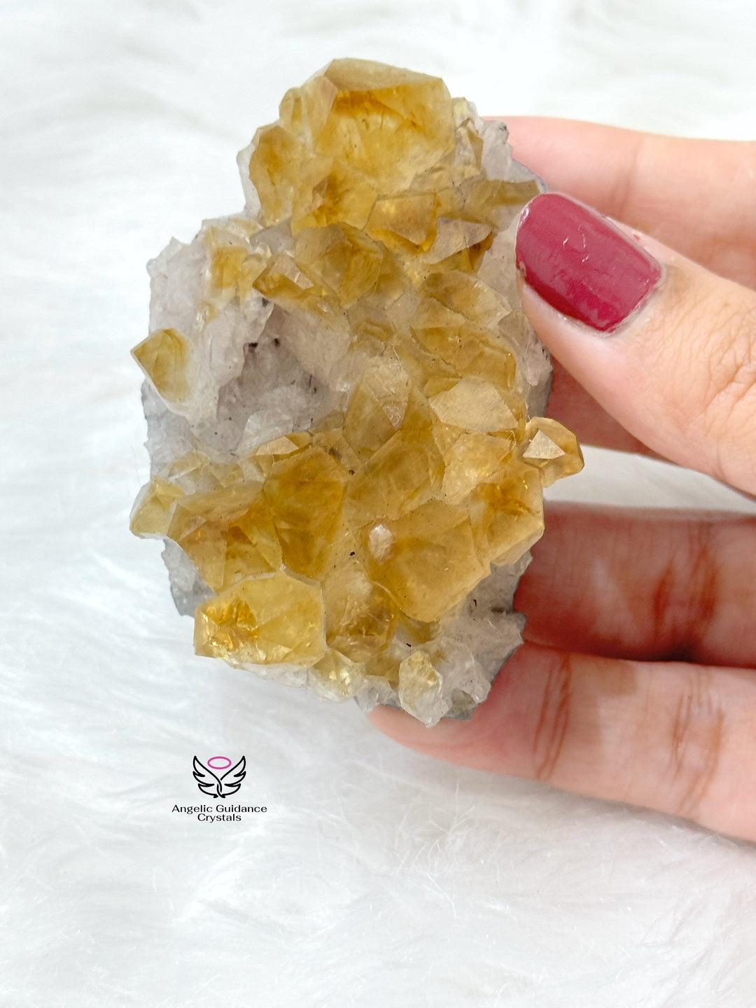 Citrine Cluster Small
