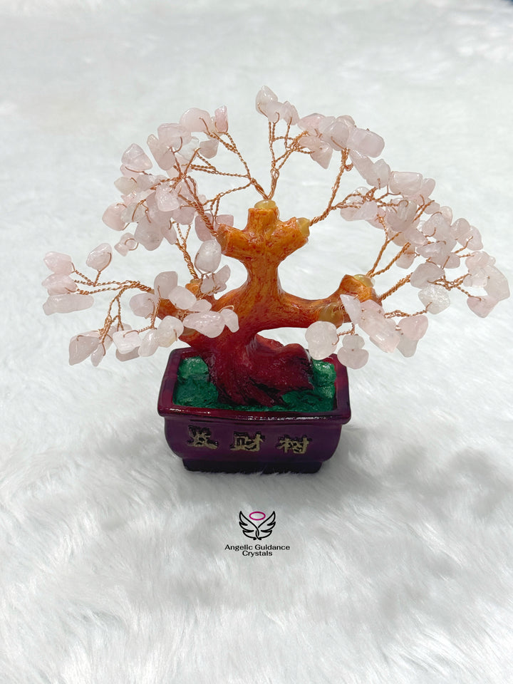 Rose Quartz Fengshui Tree