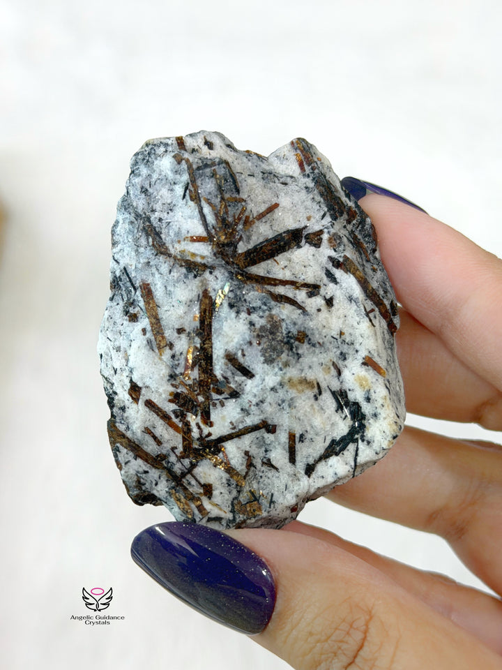 Astrophyllite Raw Stone For Transformation &amp; Growth