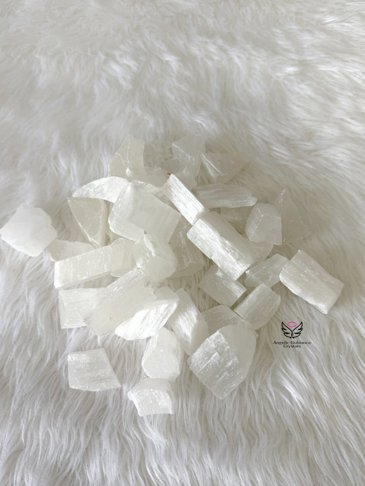 Selenite Raw Stone Small