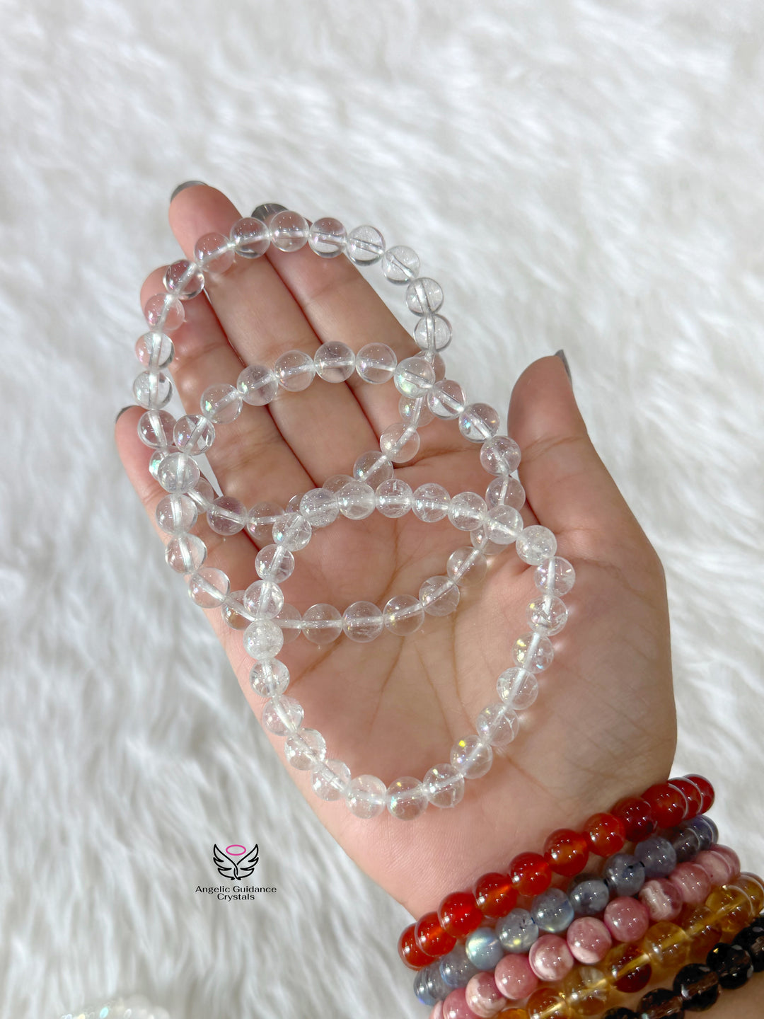 Angel Aura Quartz Bracelet AA 8mm