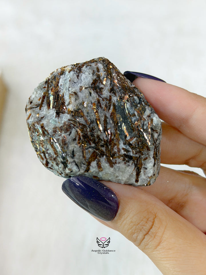 Astrophyllite Raw Stone For Transformation &amp; Growth