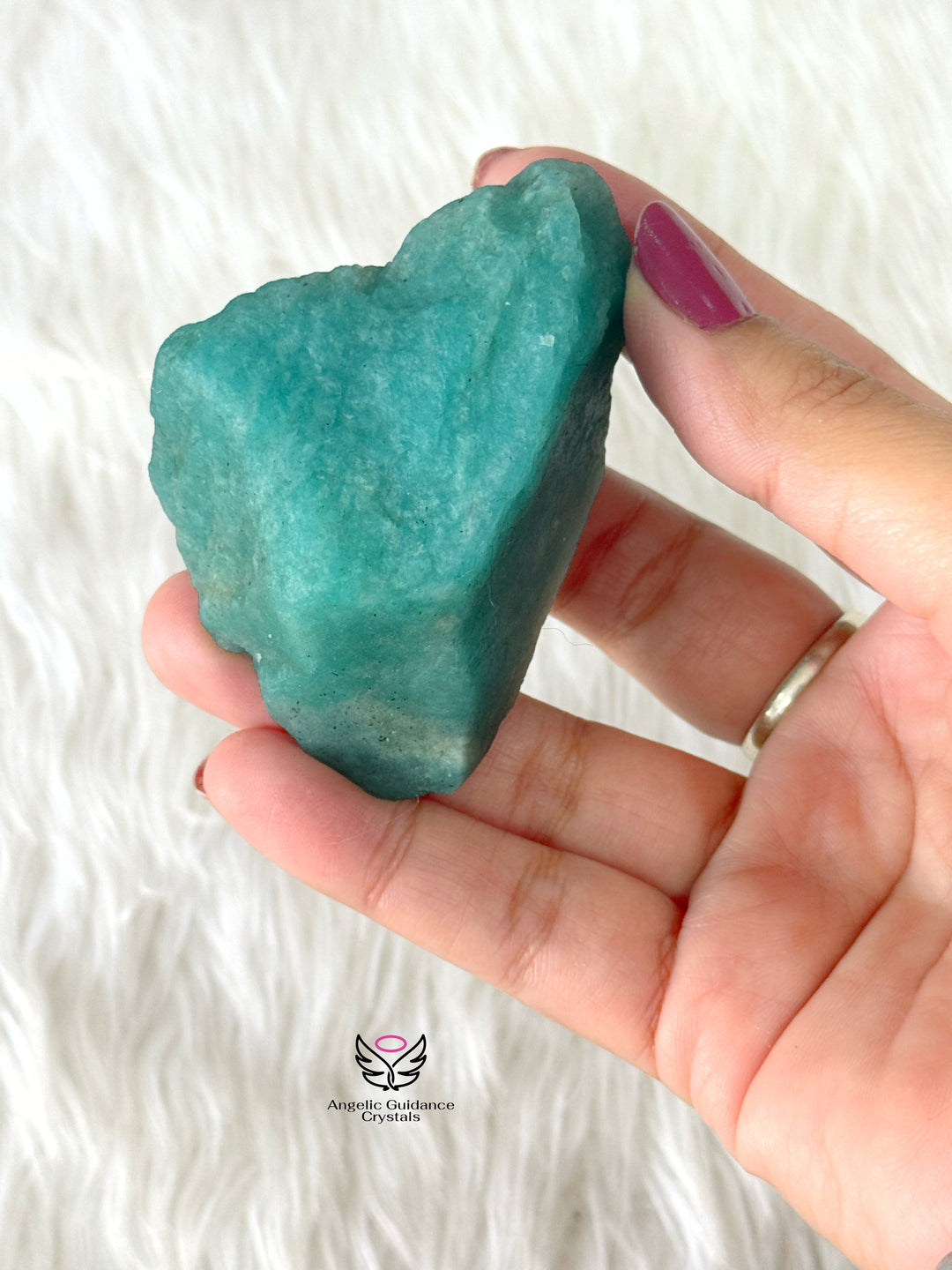 Amazonite Raw Stone Large Aaa