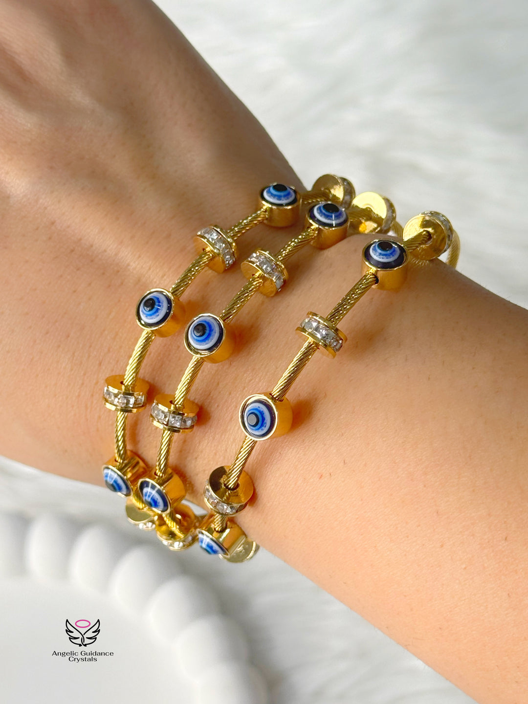 Evil Eye Anti Tarnish Bracelet