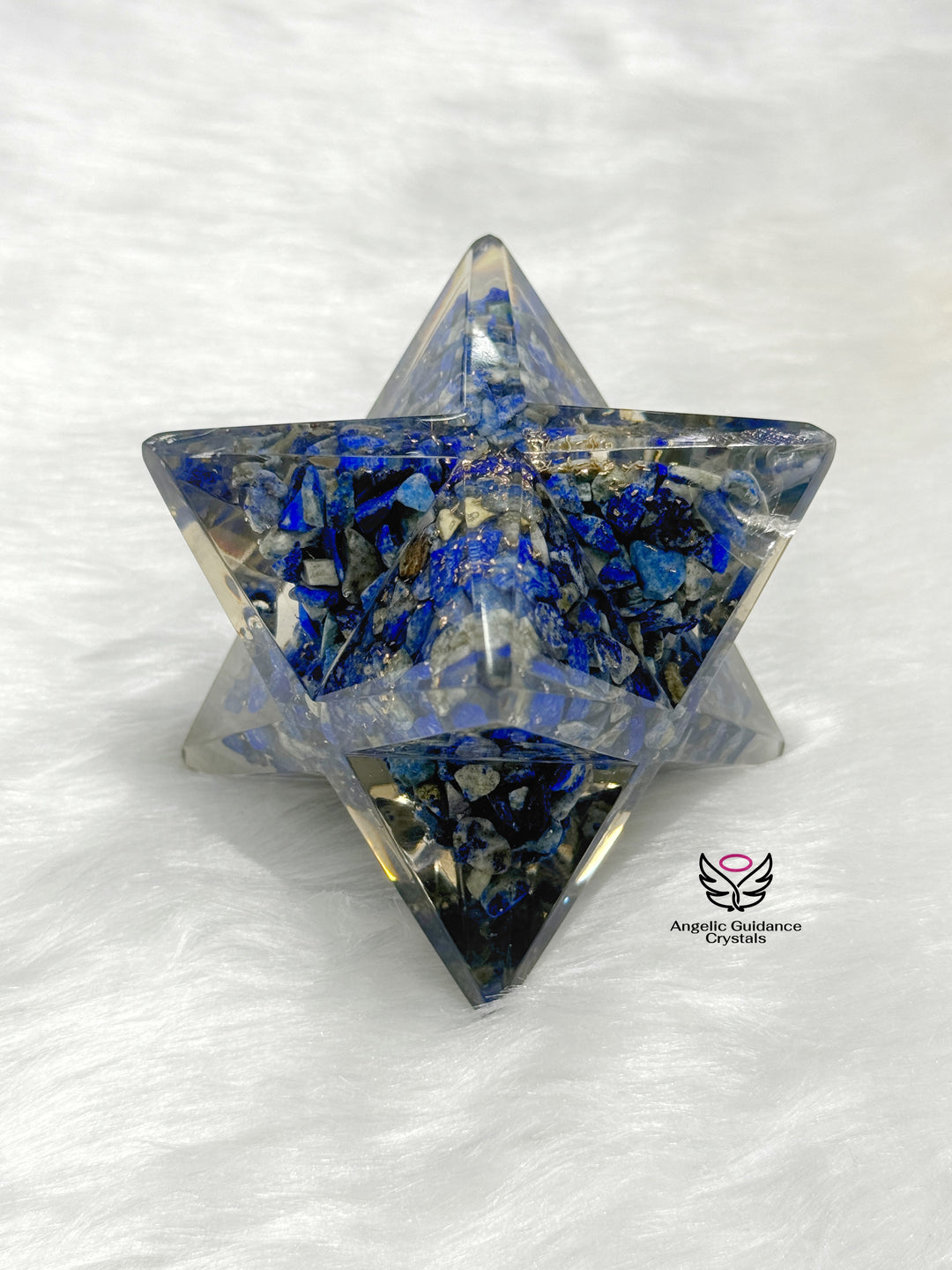 Lapis Lazuli Star Orgone Sphere