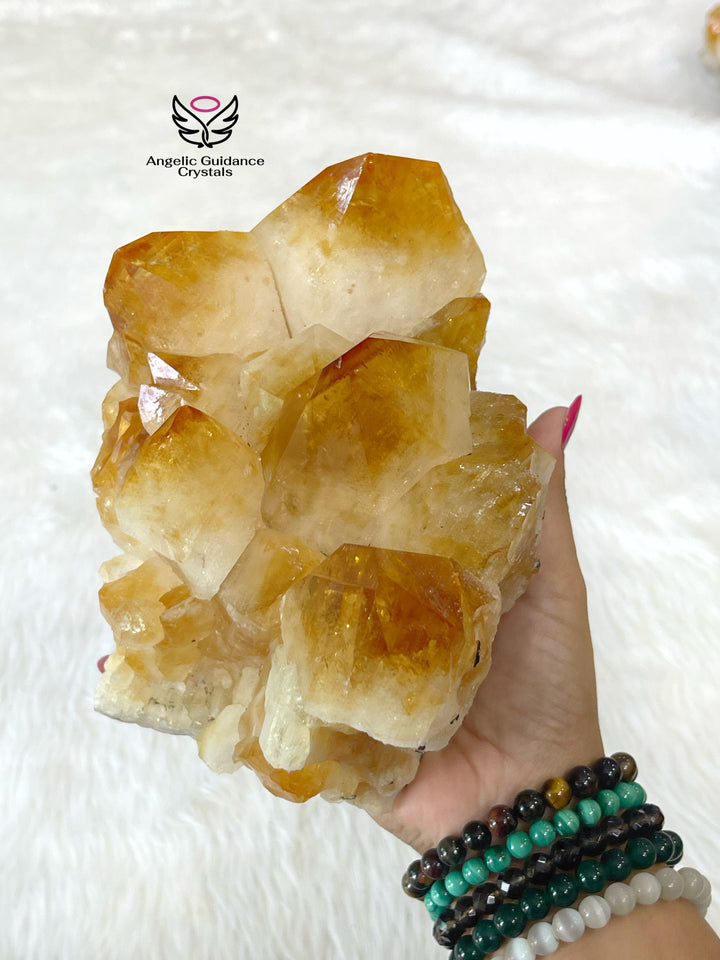 Citrine Cluster Xl Size 1