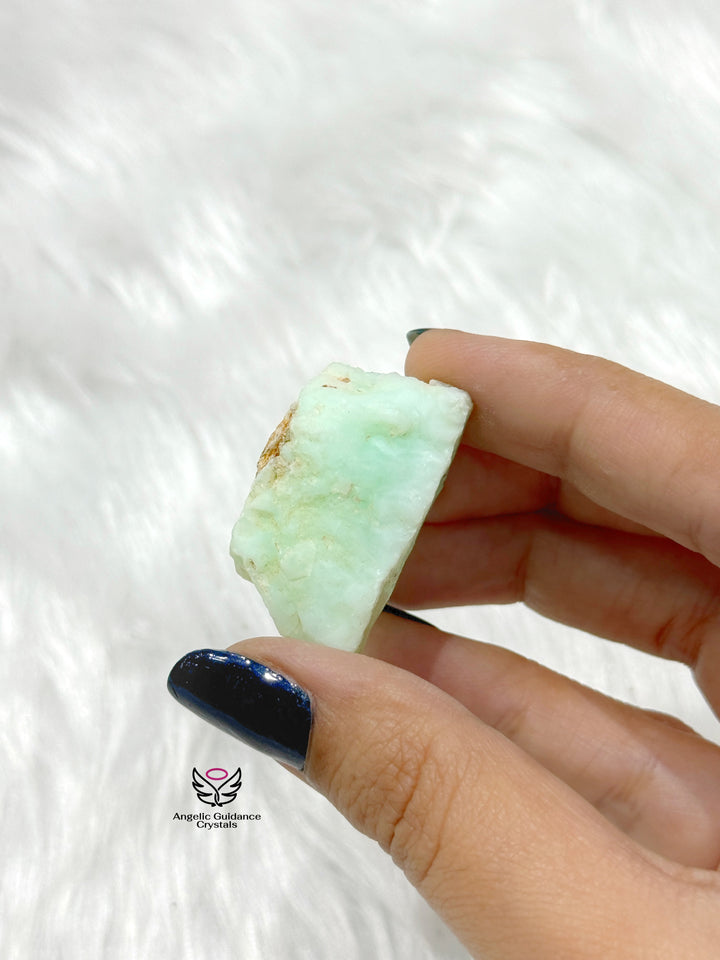 Chrysoprase Raw Stone Small