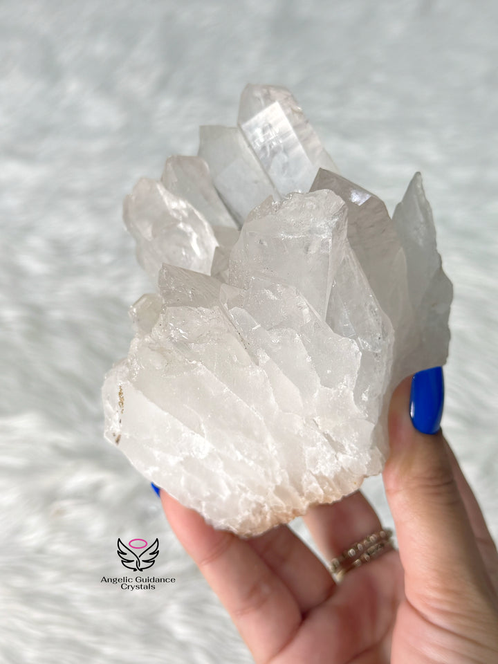 Clear Quartz Lemurian Cluster 10