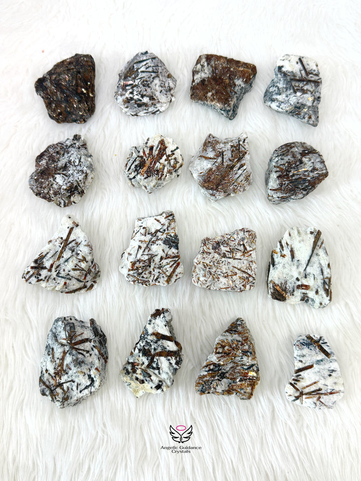 Astrophyllite Raw Stone For Transformation &amp; Growth
