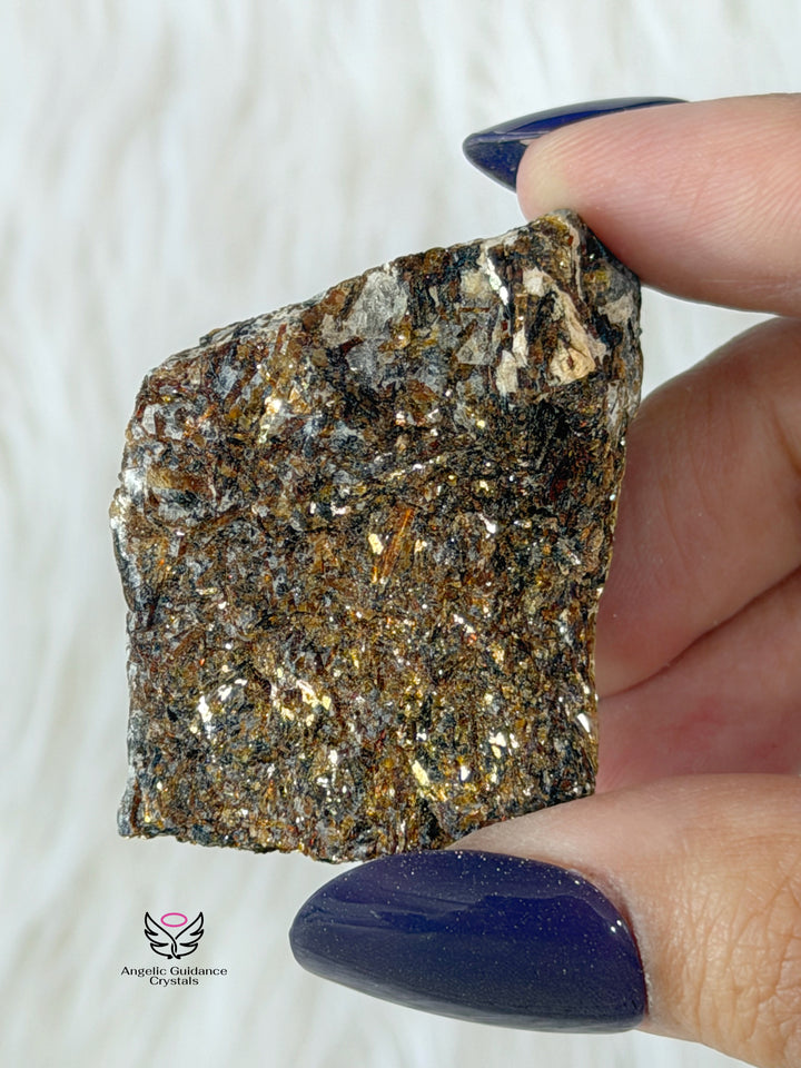 Astrophyllite Raw Stone For Transformation &amp; Growth Lot 1