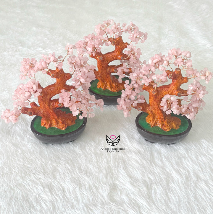 Rose Quartz Love And Harmony Tree