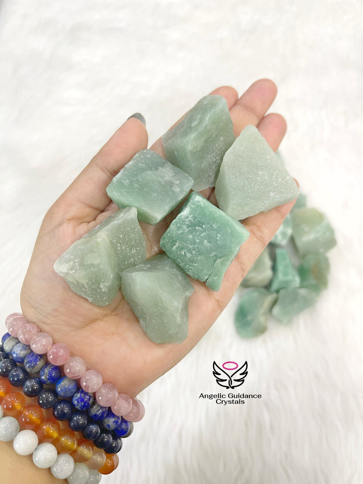 Green Aventurine Rawstone Medium