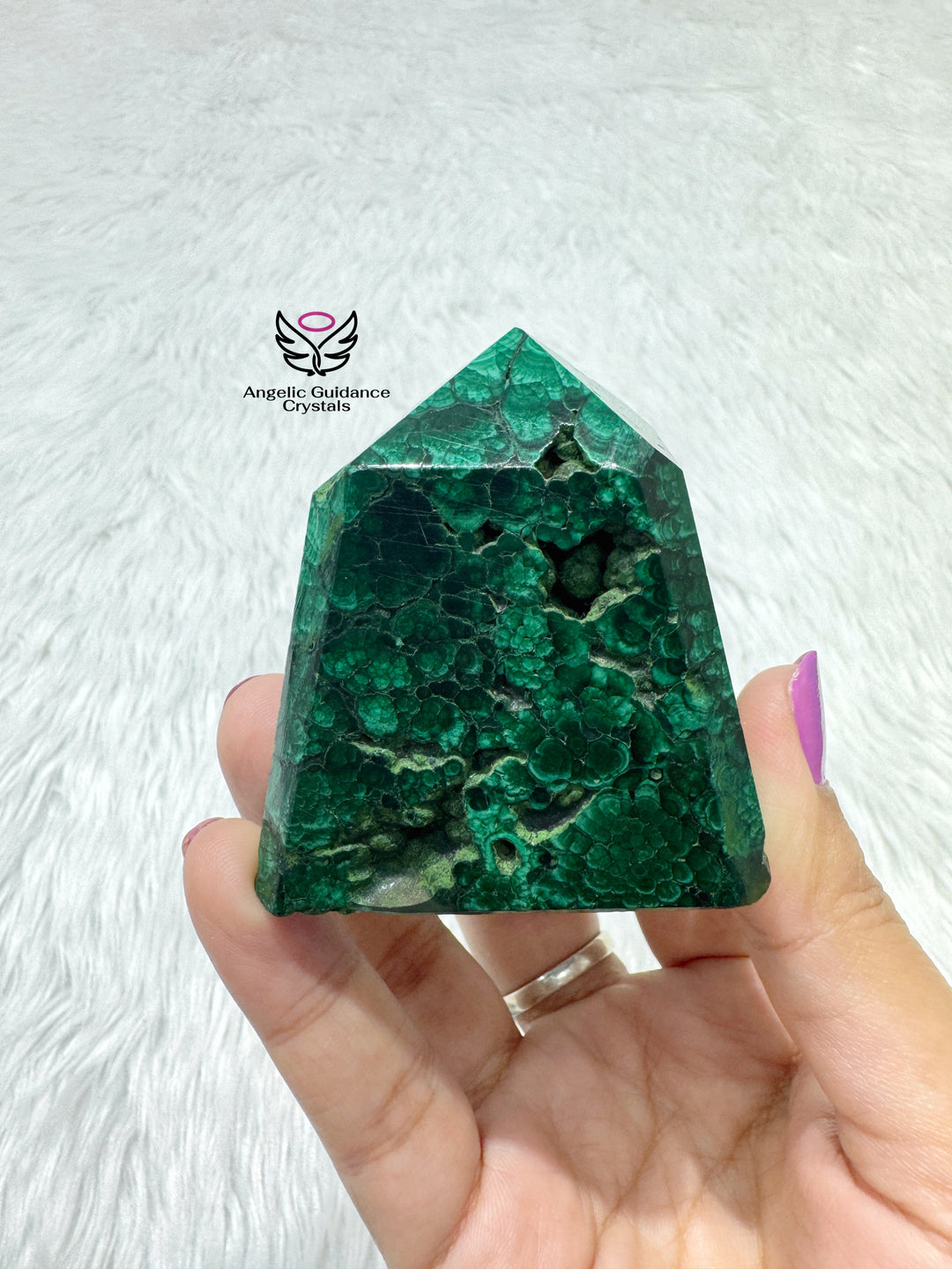 Malachite Natural Tower