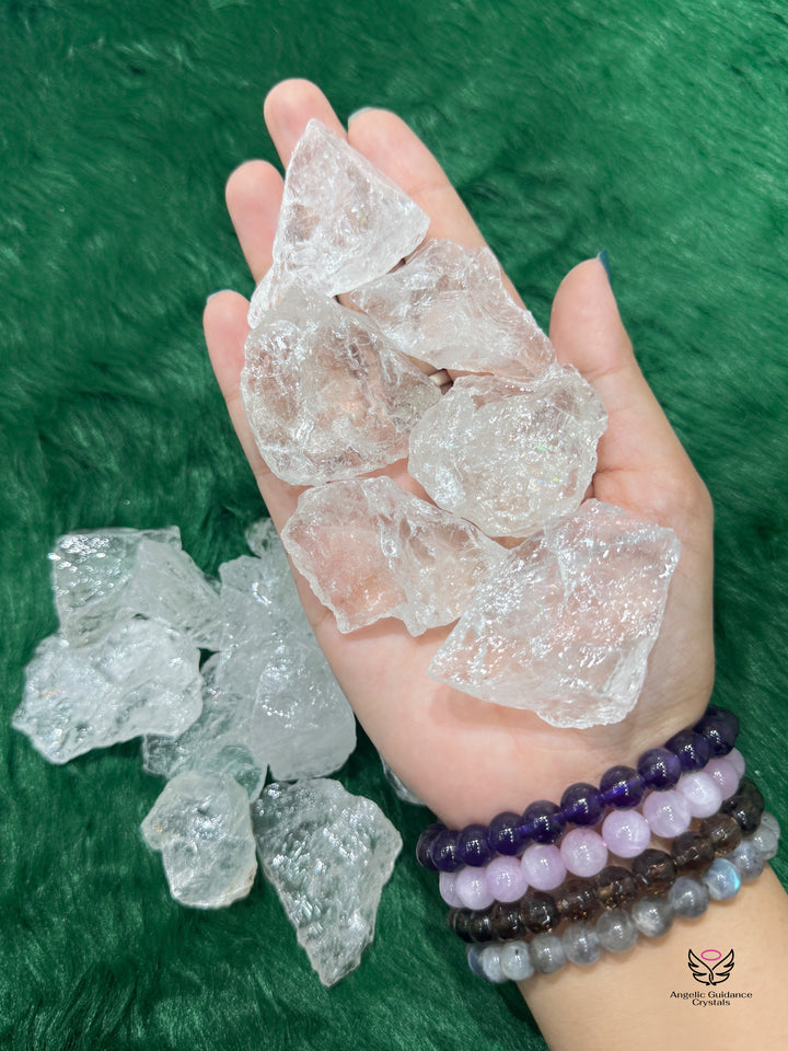 Clear Quartz Raw Stone Small AAA