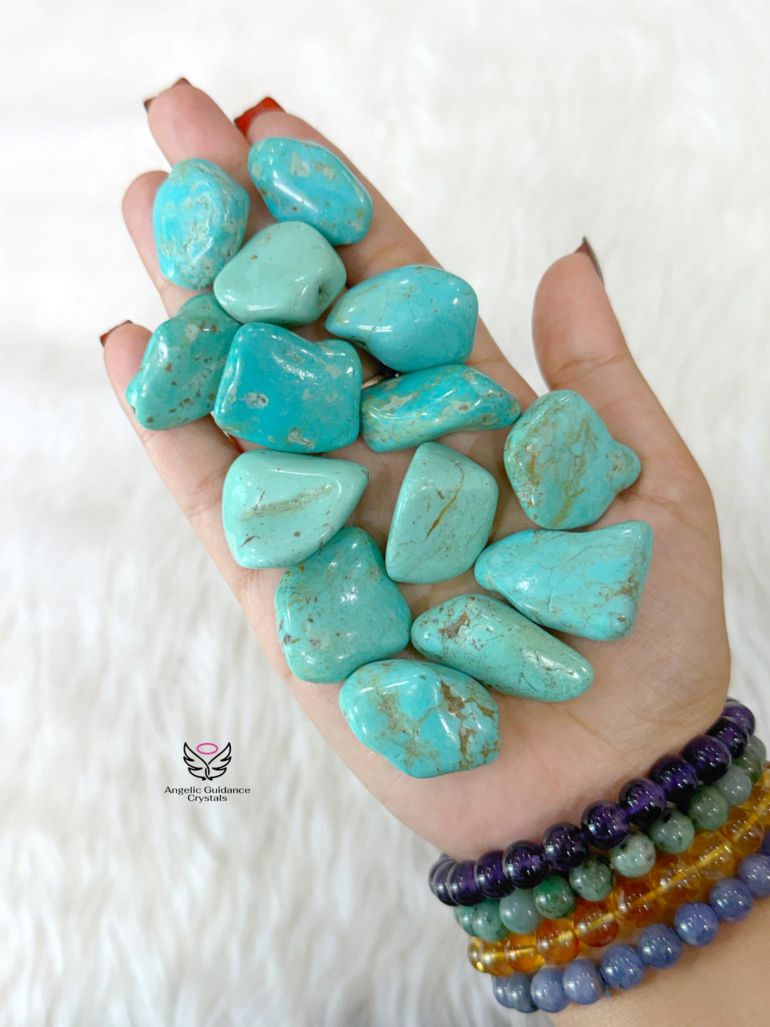 Turquoise Natural Tumble Arizona Medium