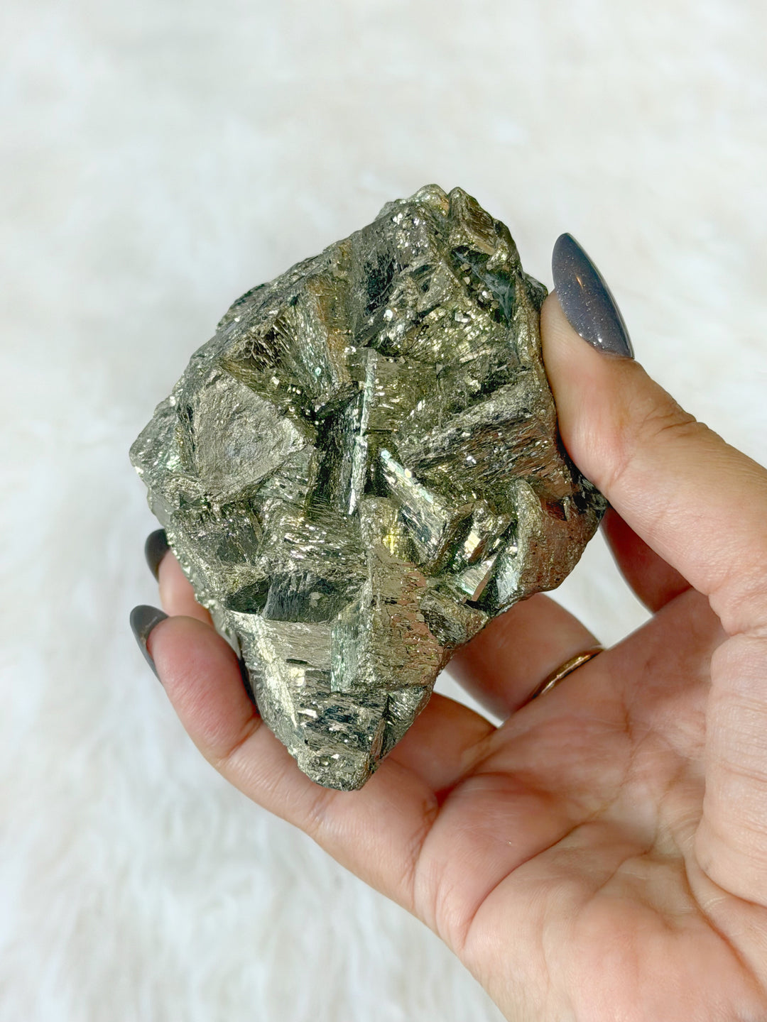 Pyrite Cubic Cluster 10