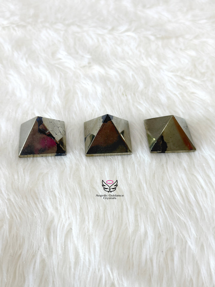 Pyrite Pyramid Small