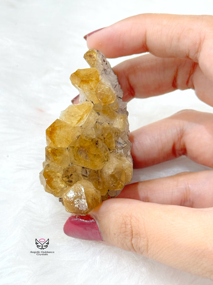 Citrine Cluster Small