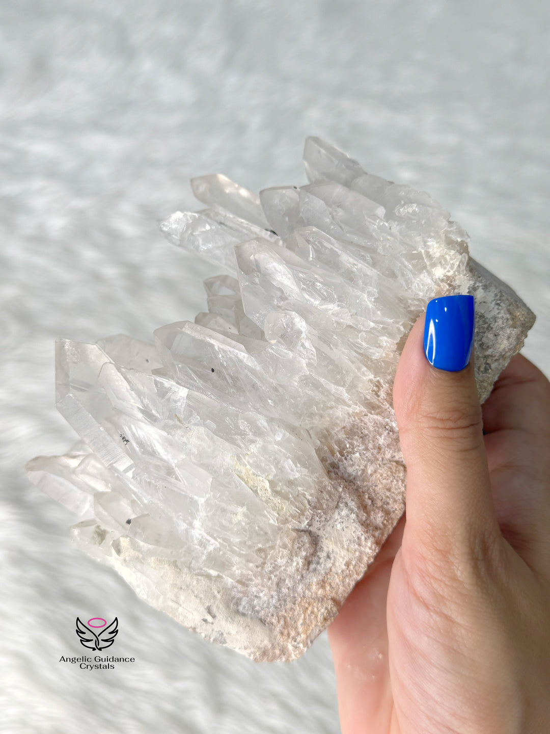 Clear Quartz Lemurian Cluster 15