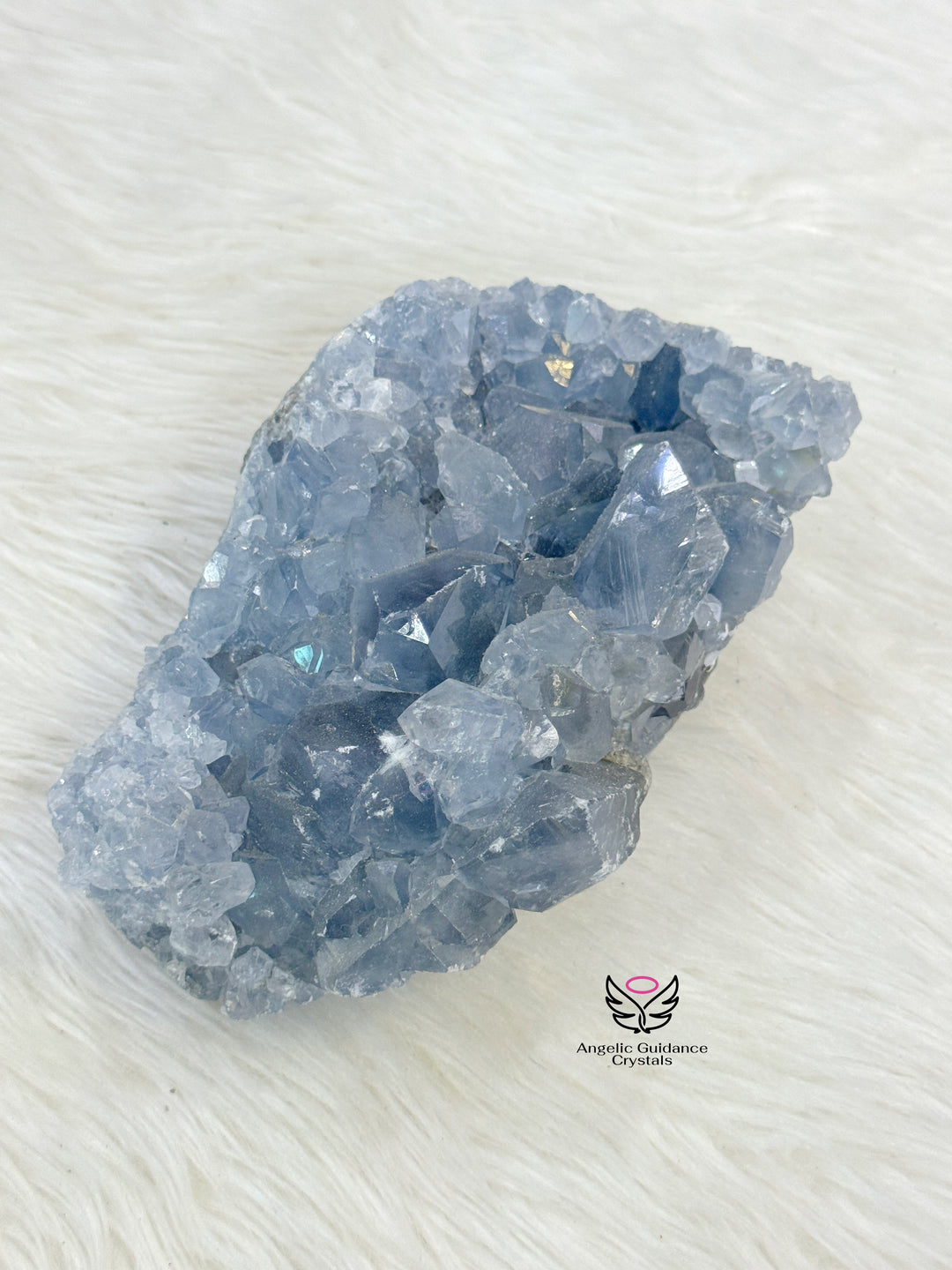 Celestite Cluster XLarge 1