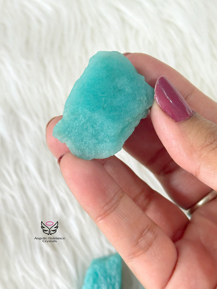 Amazonite Raw Stone Small Aaa