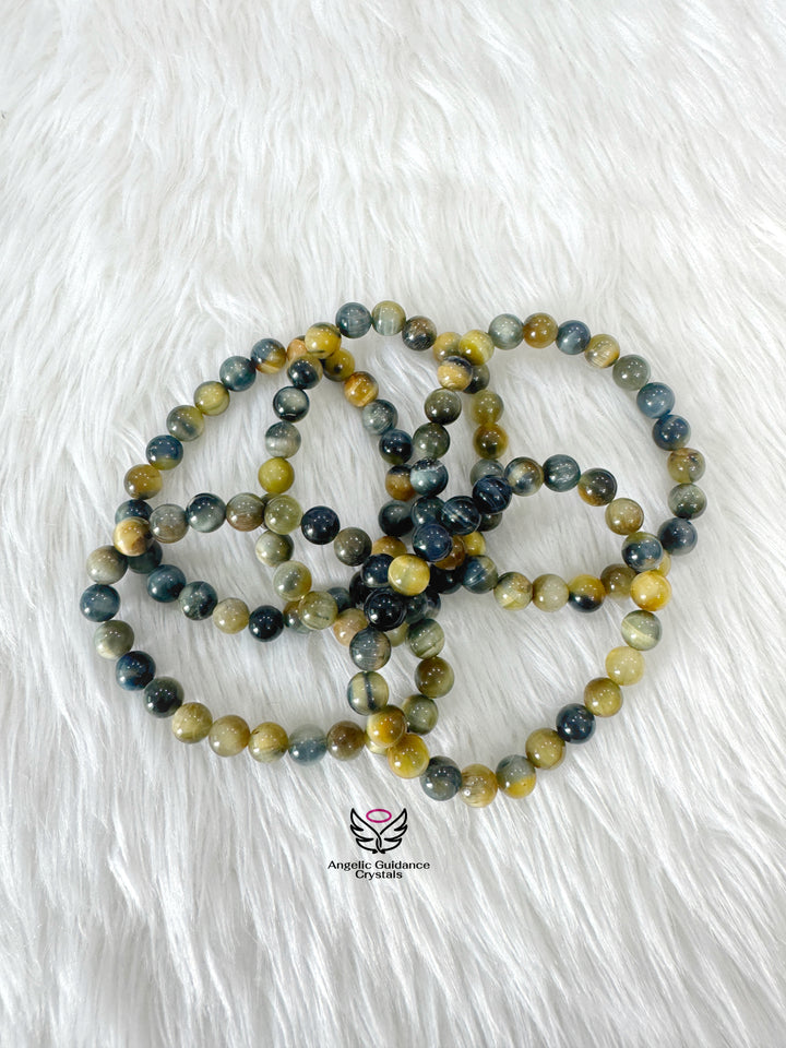 Yellow Tigers Eye Bracelet