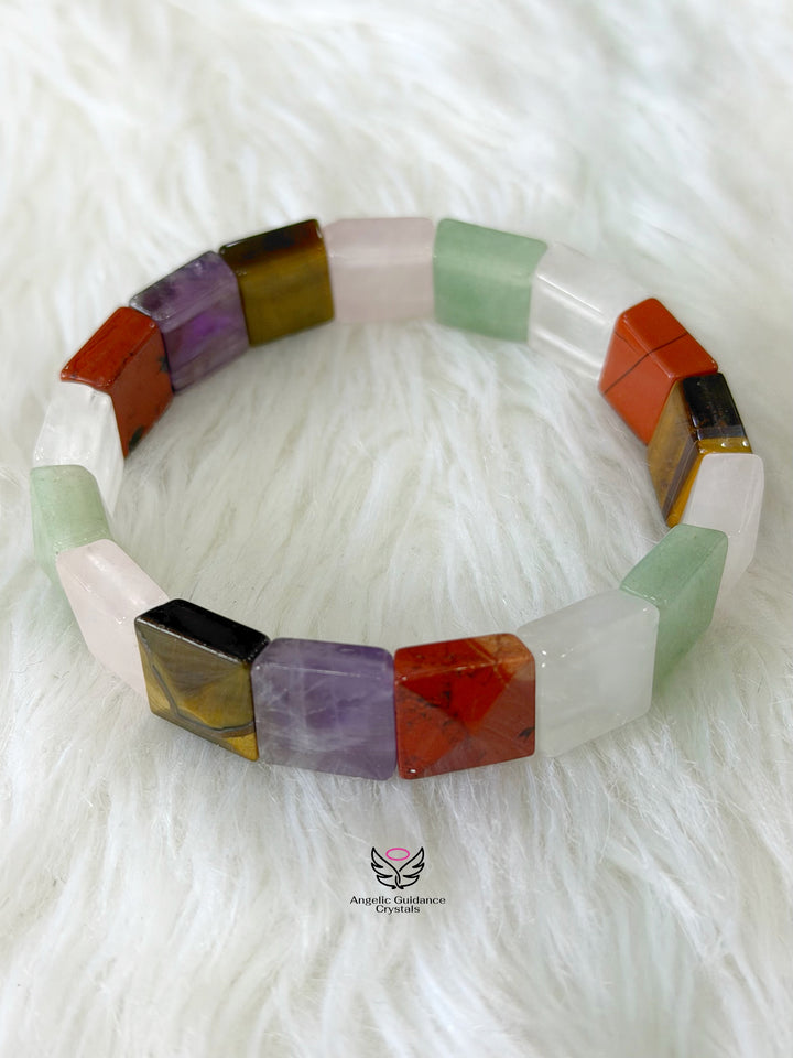 Divine Manifestation Pyramid Bracelet