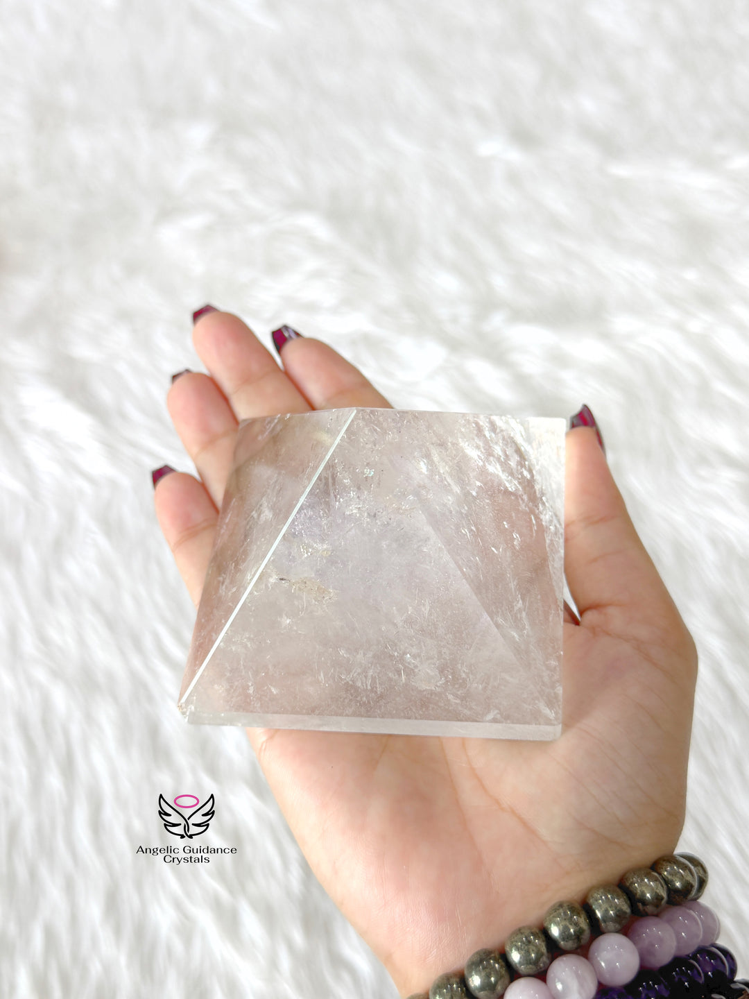 Clear Quartz Pyramid XL Size