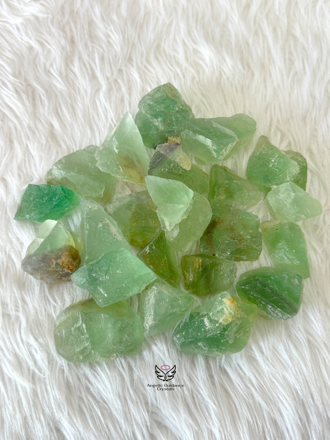 Green Fluorite Rawstone Small